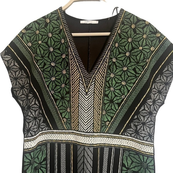 Zara dress tribal print dress small - Picture 3 of 9